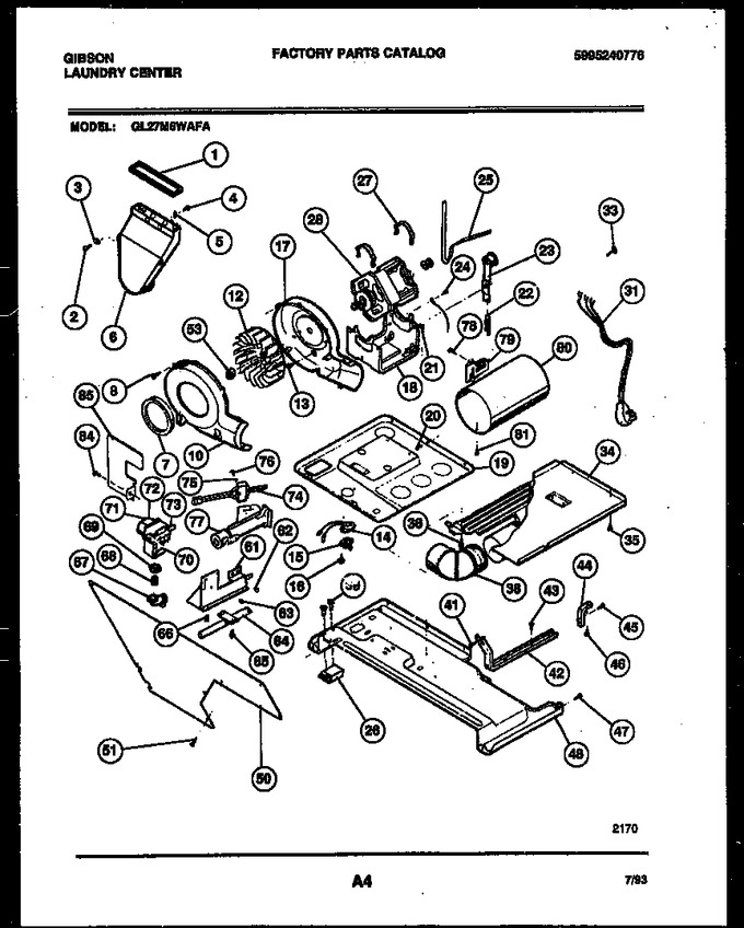 Diagram for GL27M6WAFA