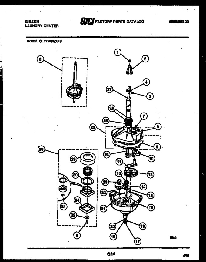 Diagram for GL27M6WXFB