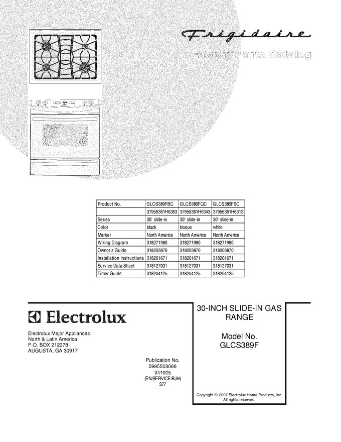 Diagram for GLCS389FQC