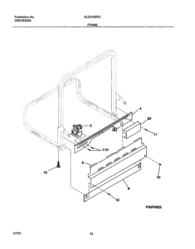 Diagram for GLD2150RCQ0