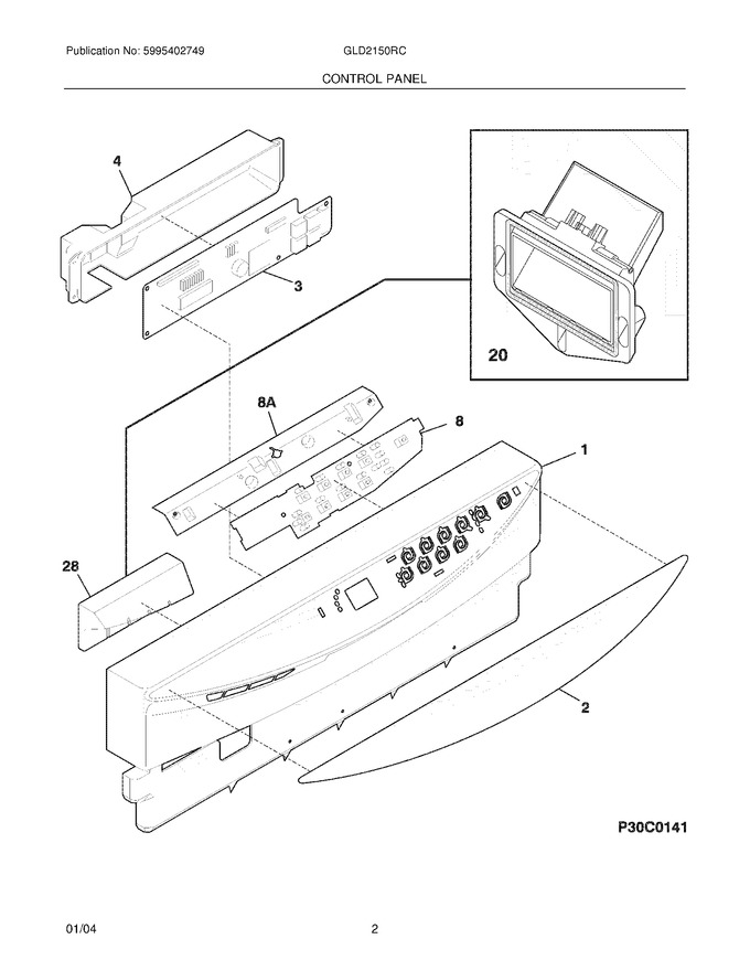 Diagram for GLD2150RCQ1