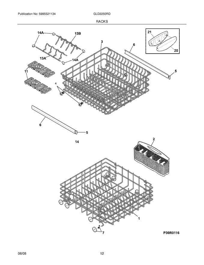 Diagram for GLD2250RDS4