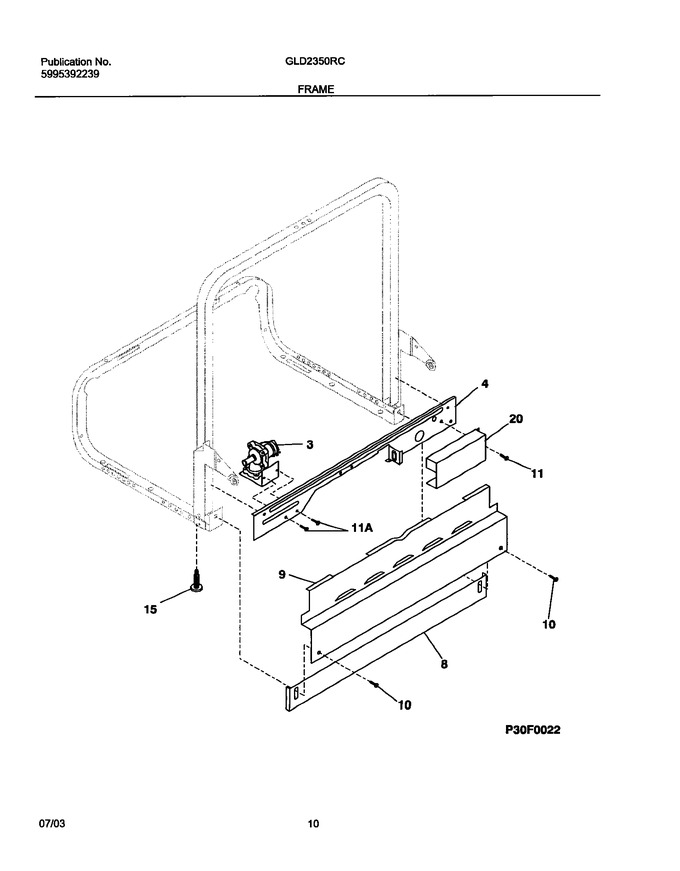 Diagram for GLD2350RCB0