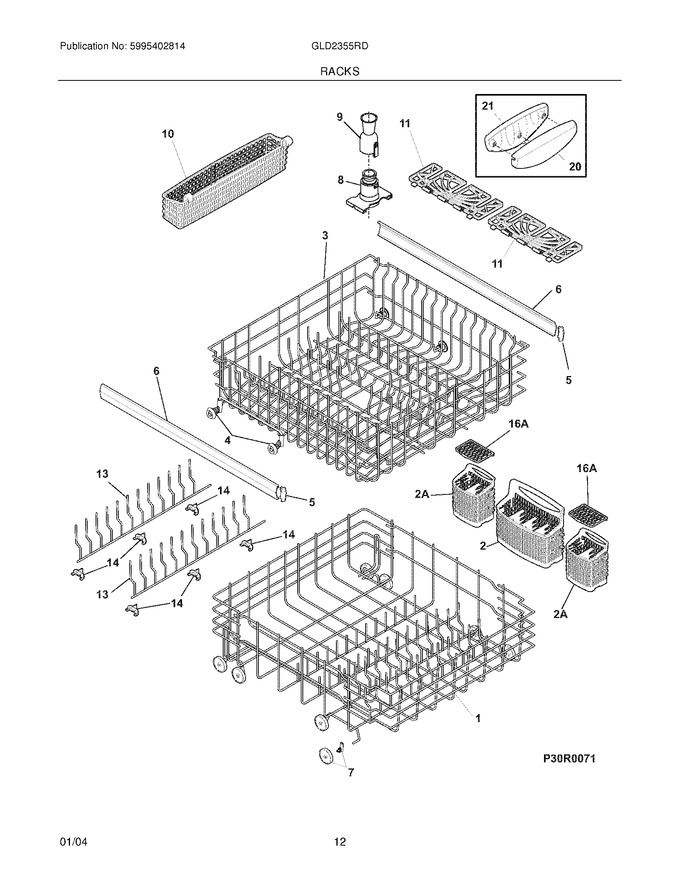 Diagram for GLD2355RDQ0