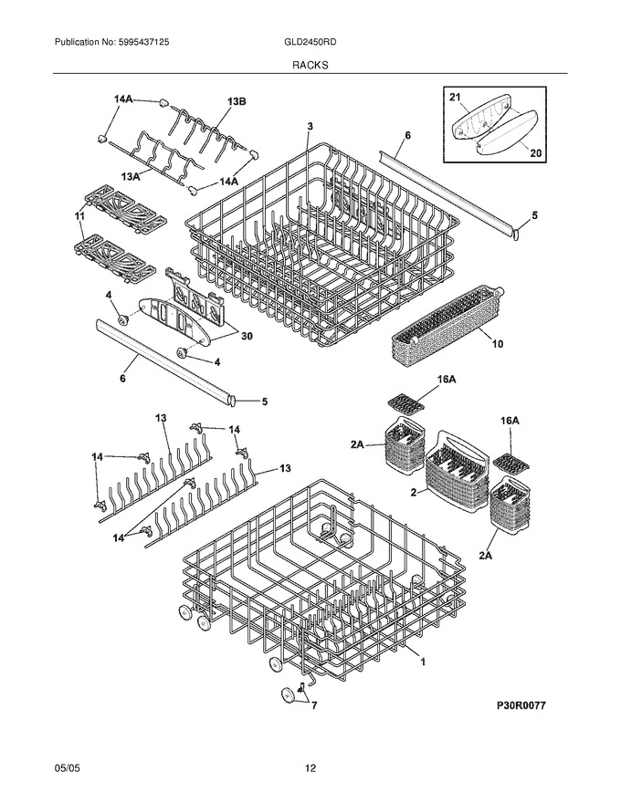 Diagram for GLD2450RDB1