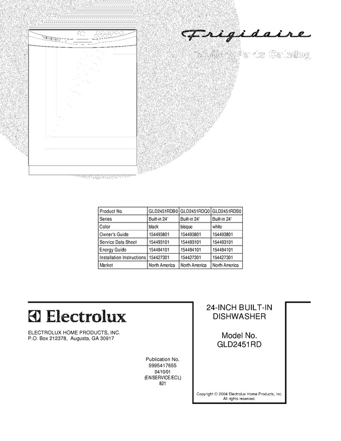 Diagram for GLD2451RDB0