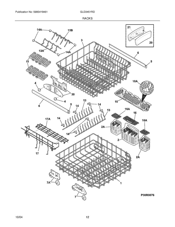 Diagram for GLD3451RDQ0