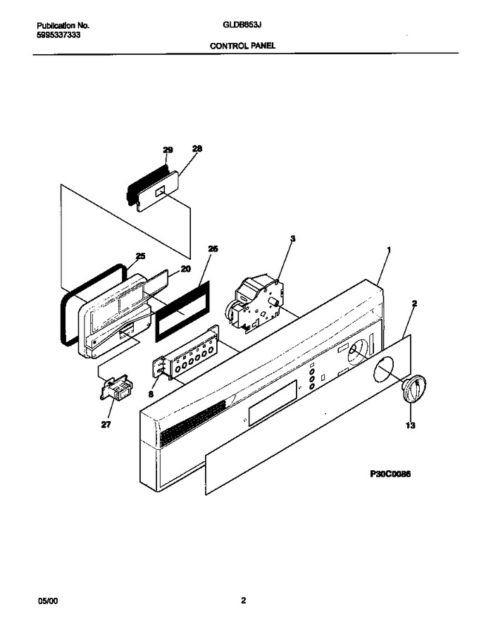 Diagram for GLDB653JB0