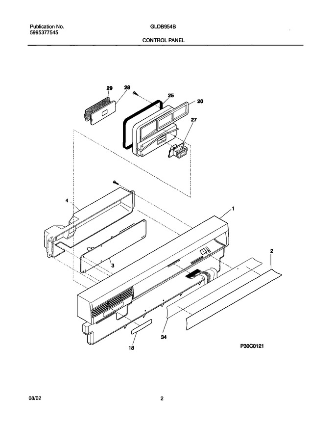 Diagram for GLDB954BS0