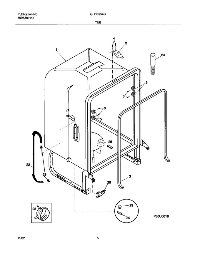 Diagram for GLDB954BS1