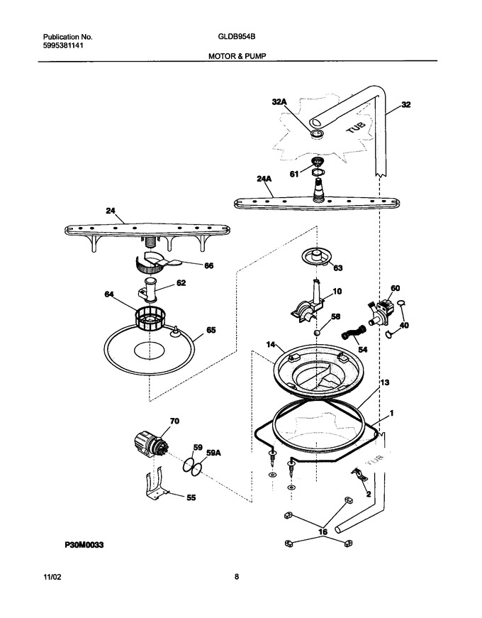 Diagram for GLDB954BS1