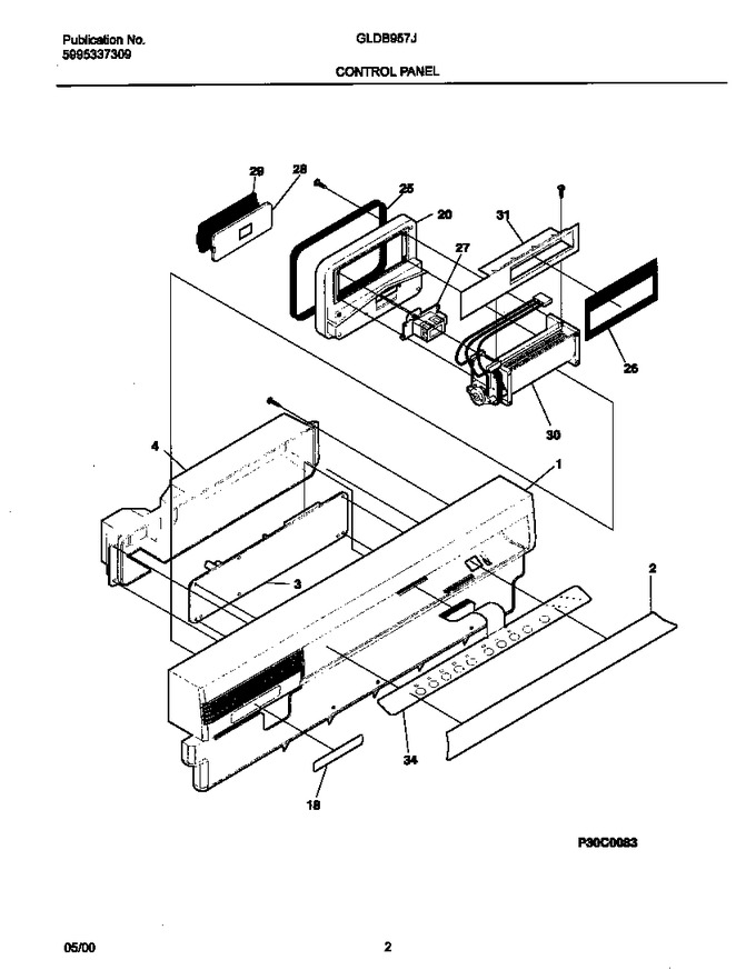 Diagram for GLDB957JB0