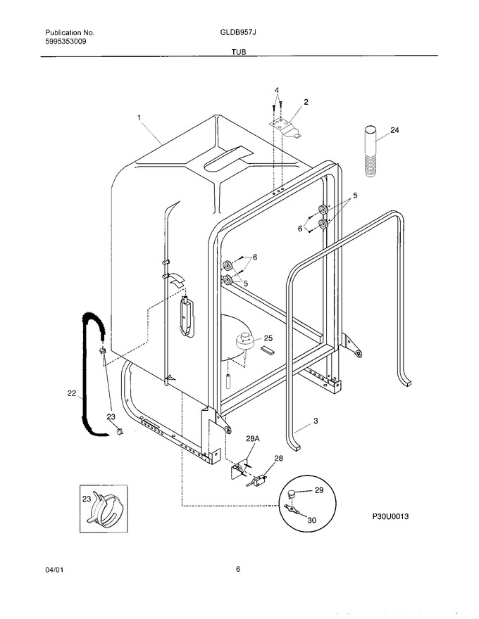 Diagram for GLDB957JS1