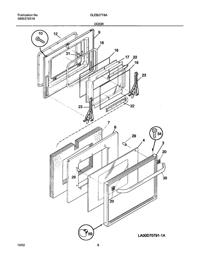 Diagram for GLEB27T8ASB