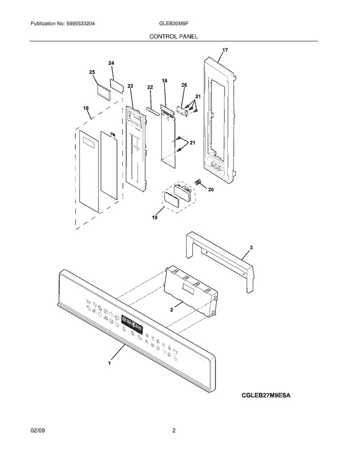 Diagram for GLEB30M9FBC