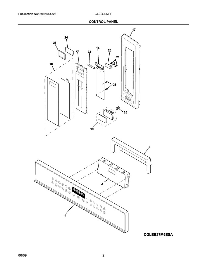 Diagram for GLEB30M9FSD