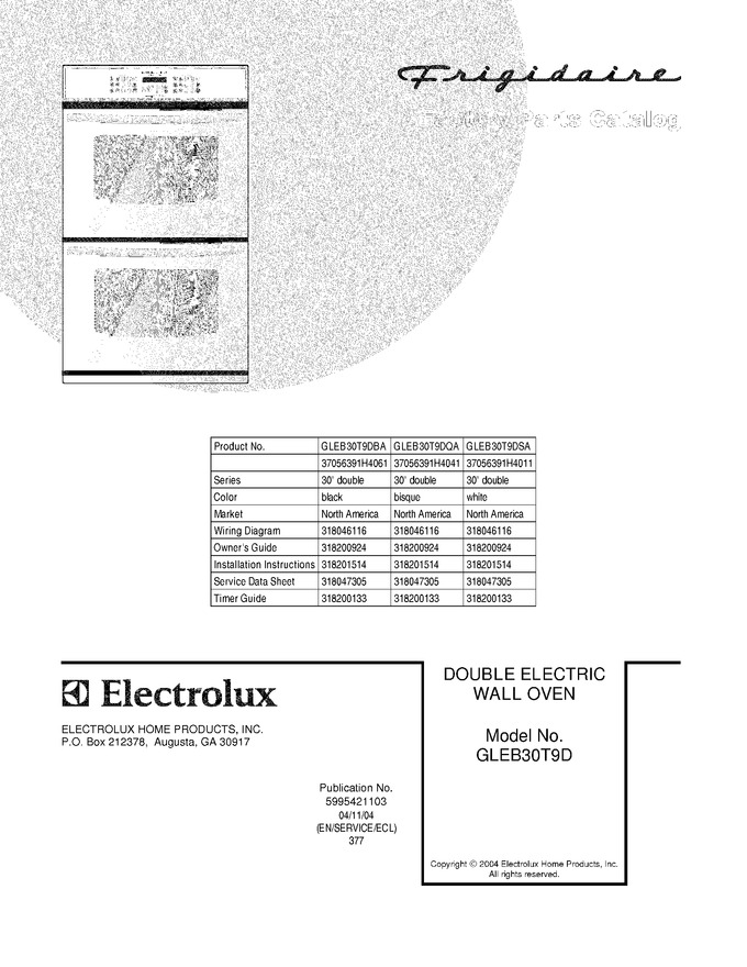 Diagram for GLEB30T9DBA