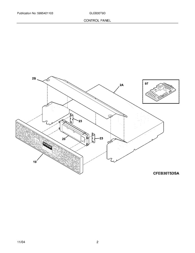 Diagram for GLEB30T9DBA