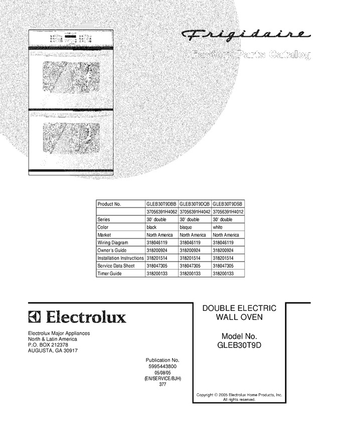 Diagram for GLEB30T9DBB