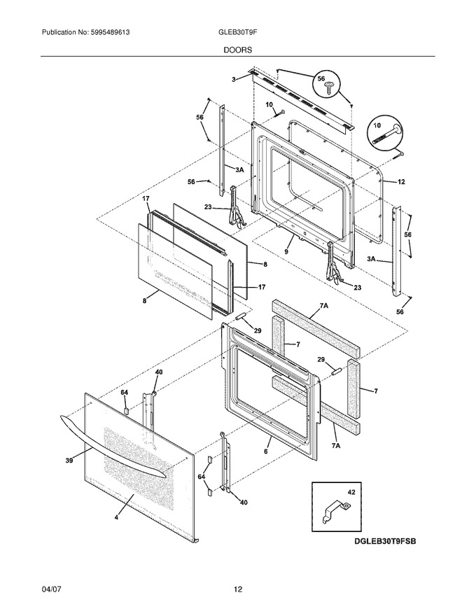 Diagram for GLEB30T9FBB