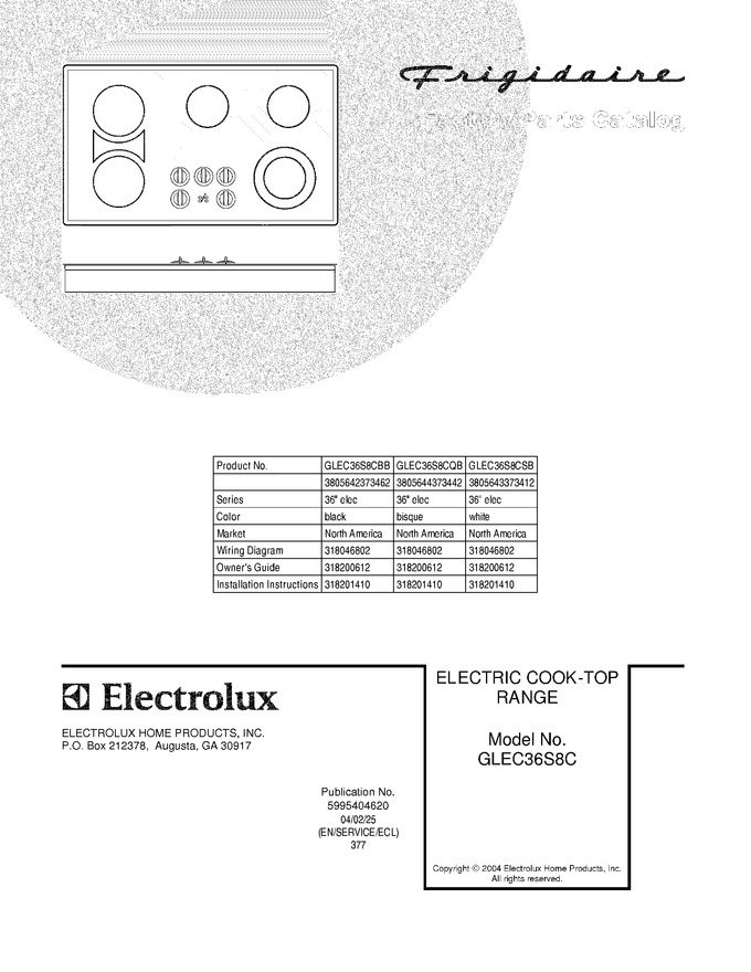 Diagram for GLEC36S8CQB