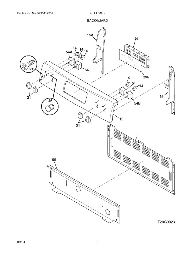 Diagram for GLEF369DSA