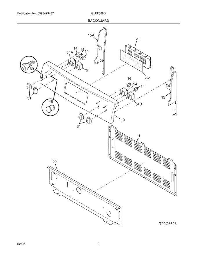 Diagram for GLEF369DQD