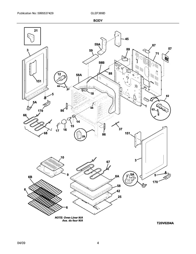 Diagram for GLEF369DBK