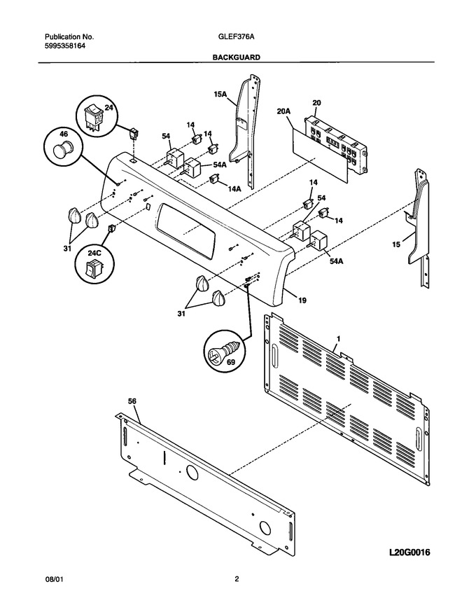 Diagram for GLEF376ASB