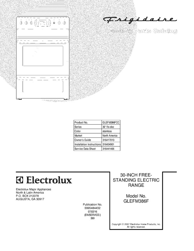 Diagram for GLEFM386FCC