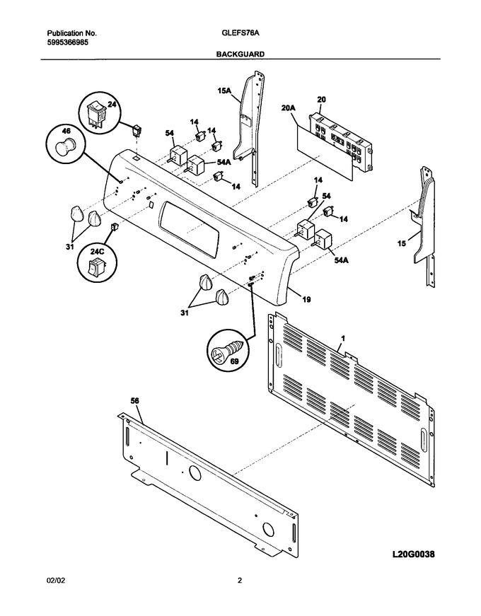 Diagram for GLEFS76AQG