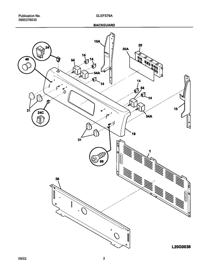 Diagram for GLEFS76AQH