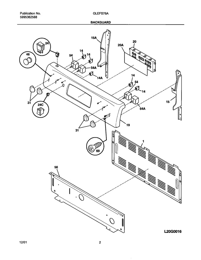 Diagram for GLEFS76AQF