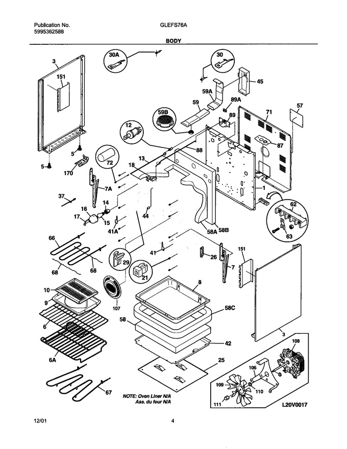 Diagram for GLEFS76ASE