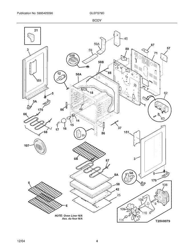 Diagram for GLEFS79DSC