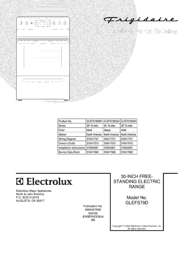 Diagram for GLEFS79DBH