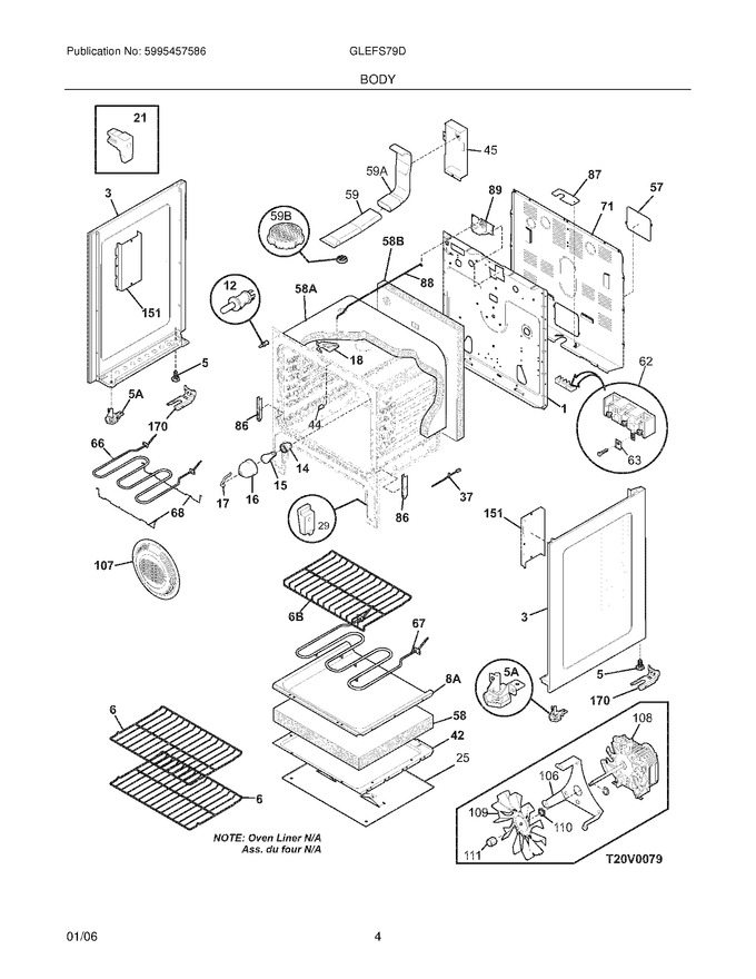 Diagram for GLEFS79DBH