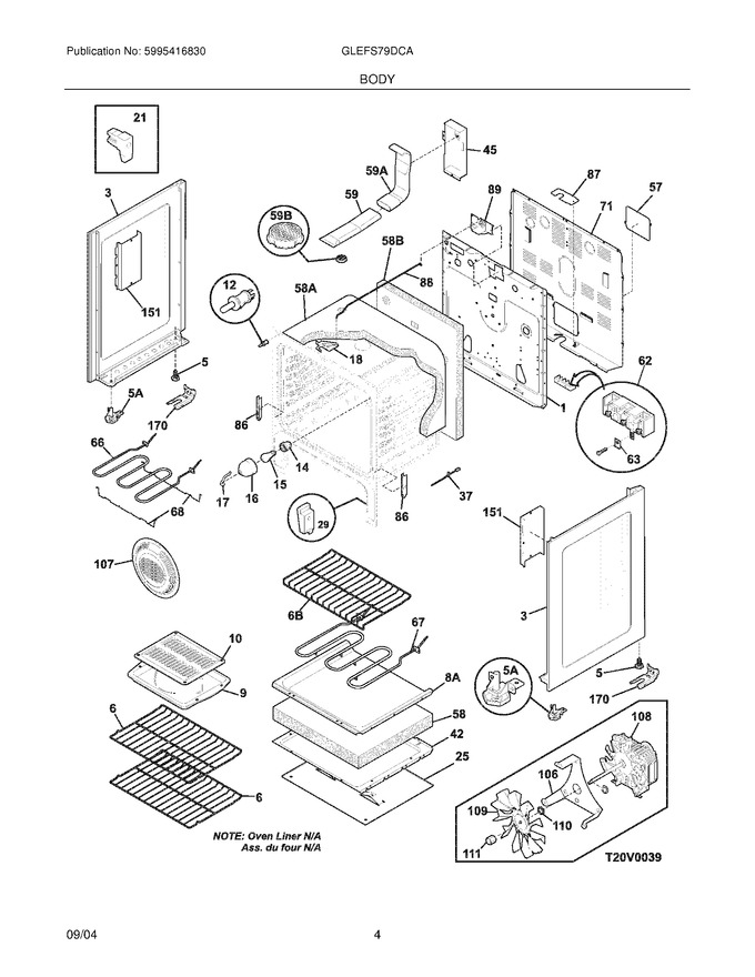 Diagram for GLEFS79DCA