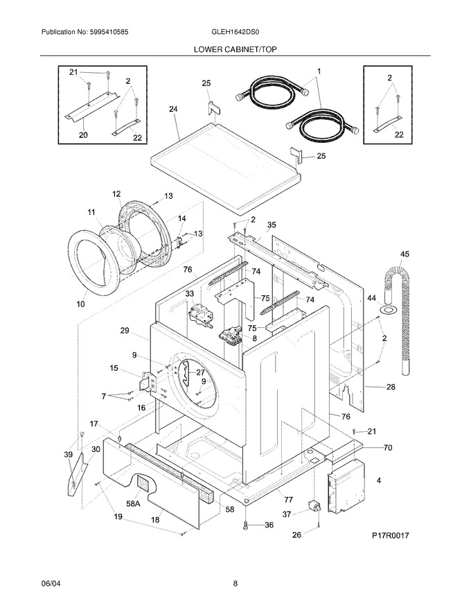 Diagram for GLEH1642DS0