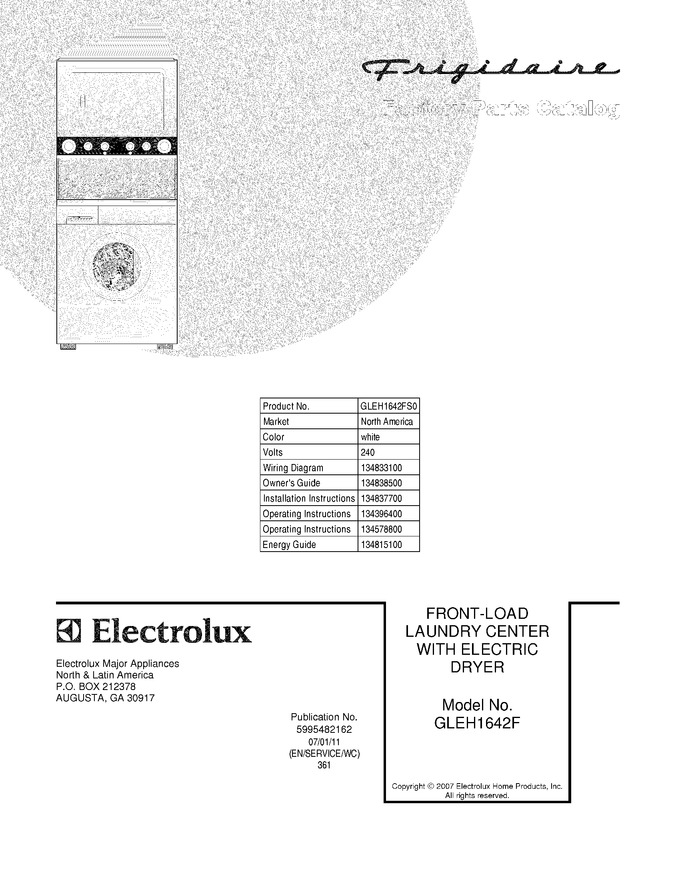 Diagram for GLEH1642FS0