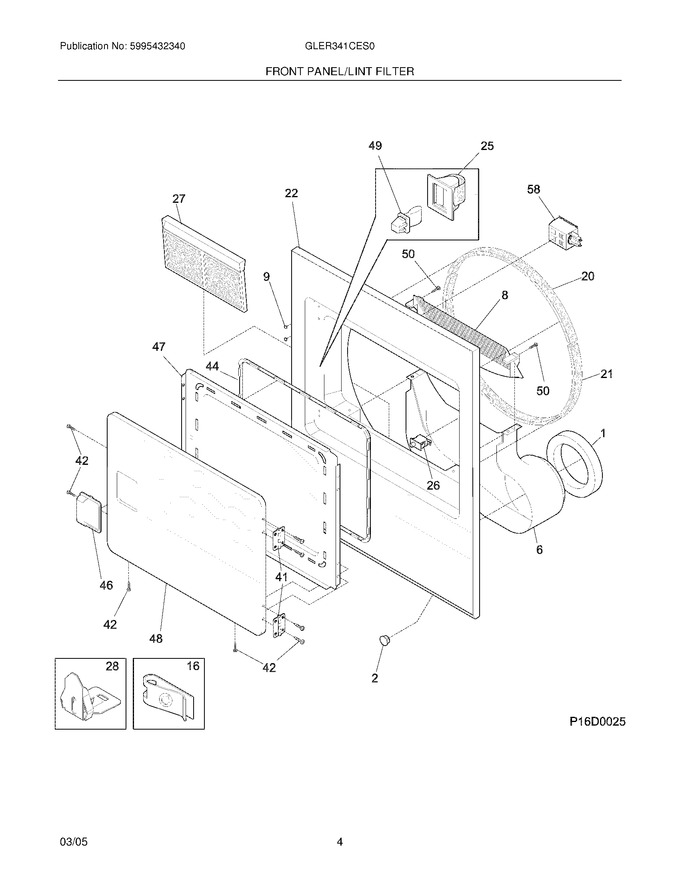 Diagram for GLER341CES0