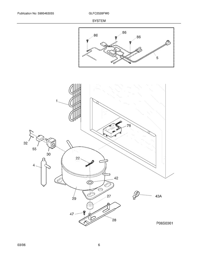 Diagram for GLFC2528FW0