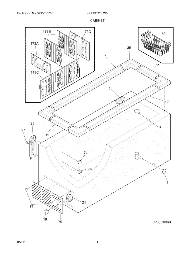 Diagram for GLFC2528FW6