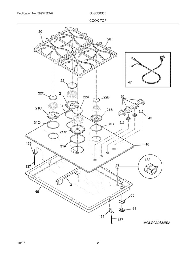 Diagram for GLGC30S8ESA