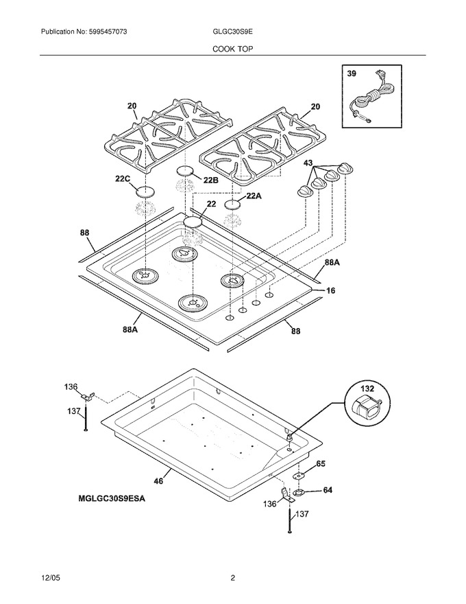 Diagram for GLGC30S9EBA