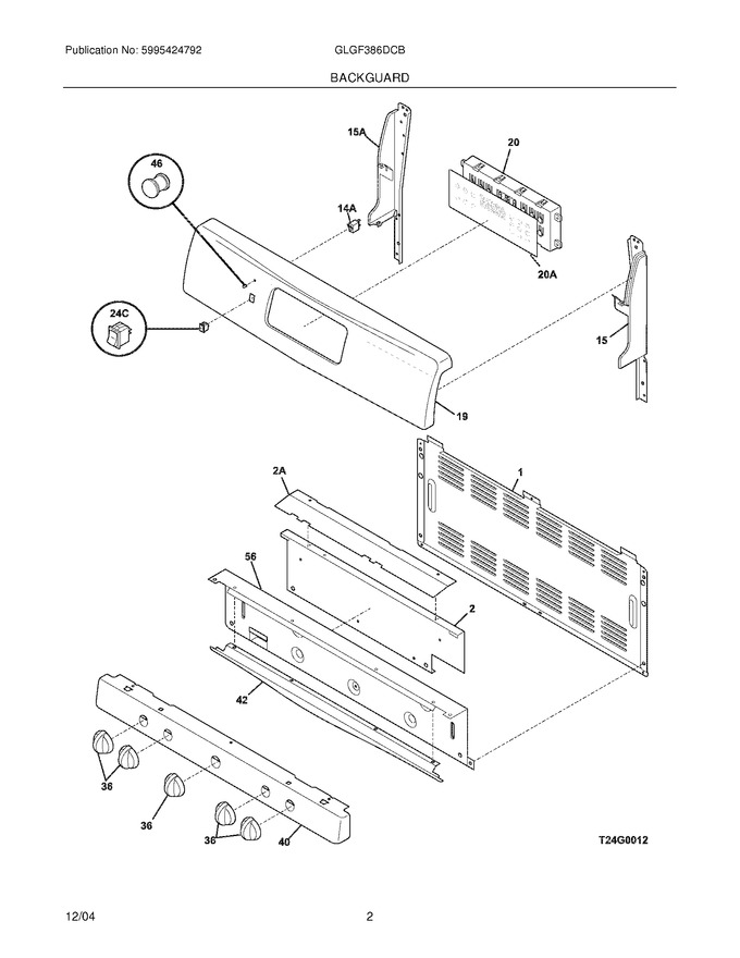 Diagram for GLGF386DCB