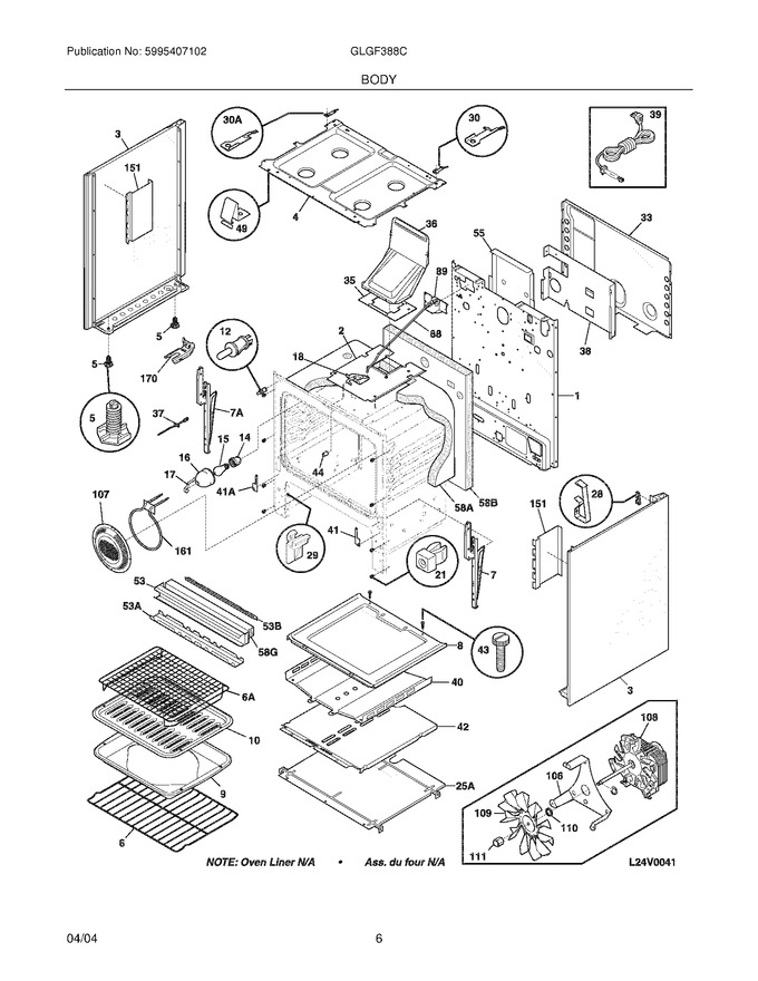 Diagram for GLGF388CSD