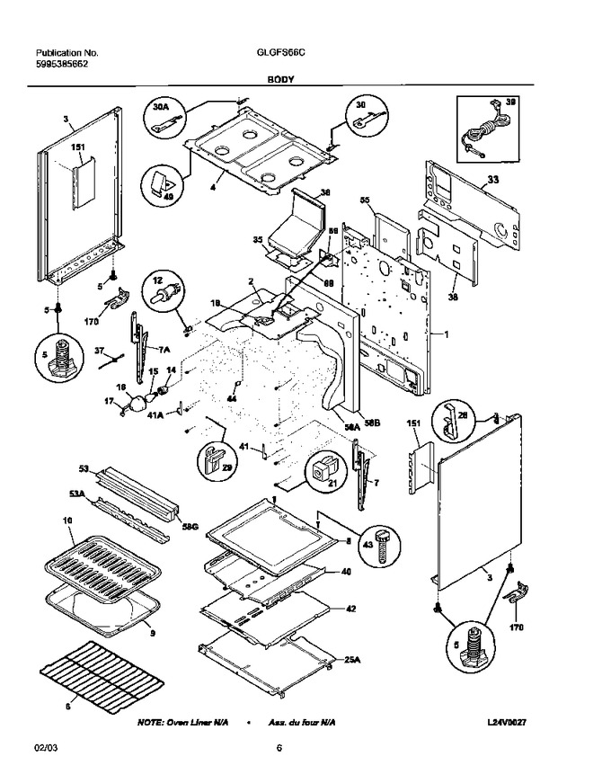 Diagram for GLGFS66CSA