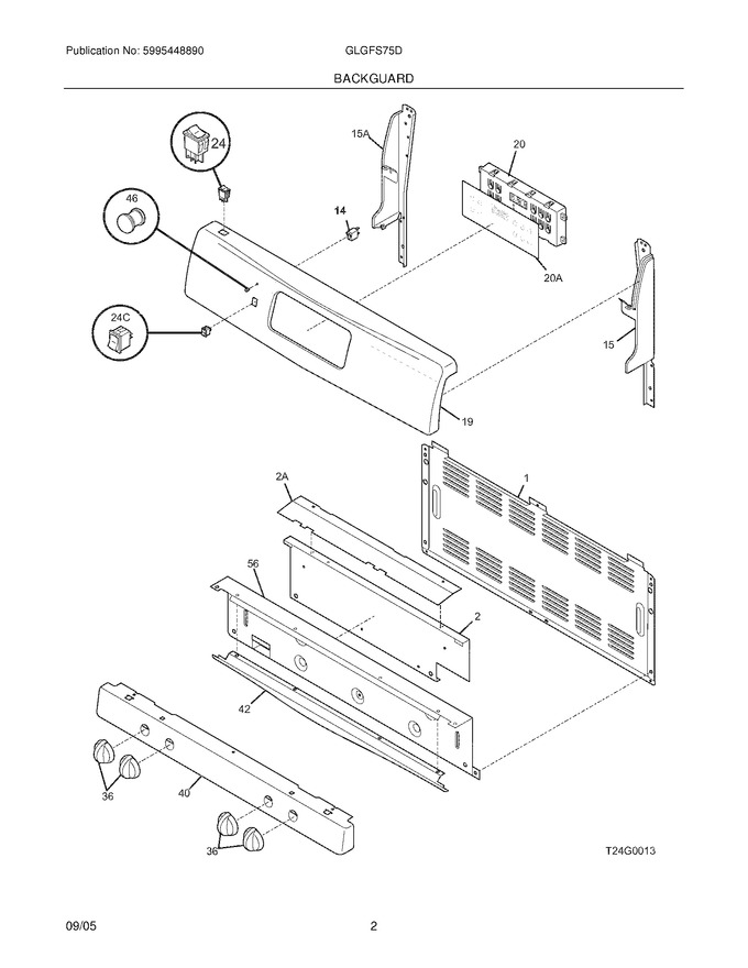 Diagram for GLGFS75DSF