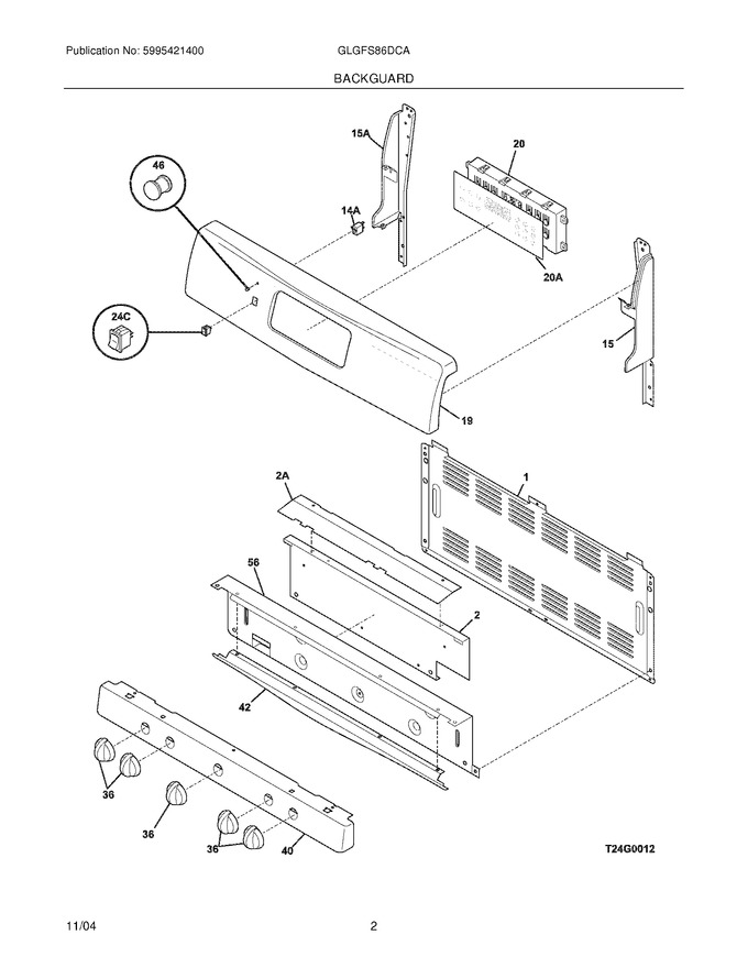 Diagram for GLGFS86DCA